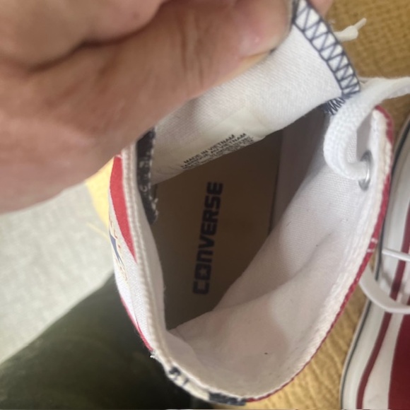 Converse Chuck Taylor All Star High Top American Flag Size 7 W  size 5 M - Picture 3 of 9